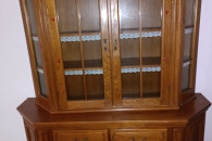 Komoda z witryną rustykalna