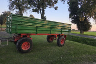 Przyczepa Bruns 8 ton, rolnicza 5x210 niemiecka