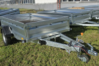 Przyczepa towarowa Zasław 235SUH z hamulcem