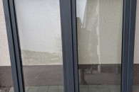 Okno nowe 1 stronny kolor Antracyt Gładki