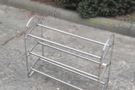 METALOWA PÓŁKA NA BUTY ROZSUWANA