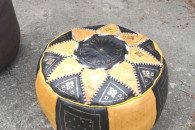 RECZNA ROBOTA PUFA SKORZANA