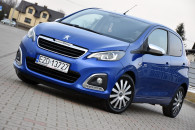 Peugeot 108 Aygo C1, STYLE *JAPOŃSKIE 1.0 72KM*