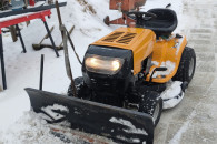 Odśnieżarka z pługiem, Kosiarka i Traktorek 3w1