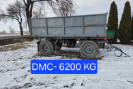 Przyczepa rolnicza-ZłocieniecT-070 1988r wywrot