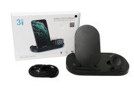 ŁADOWARKA BEZPRZEWODOWA 3W1 DLA APPLE IPHONE