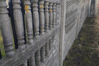 Płyty ogrodzeniowe betonowe 2m 48szt