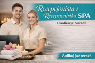 Recepcjonista / Recepcjonistka SPA