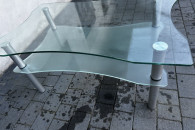 Ława szklana stolik kawowy