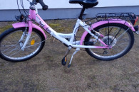 Rower dla dziewczynki koła 20