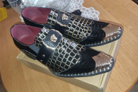 Buty wyjściowe Krokodylowy Styl Nowe 43