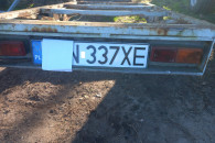 Przyczepka samochodowa niewiadów