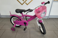 rowerek mały z bocznymi kółeczkami