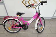 Rowerek dziecięcy różowy KOŁA 22"