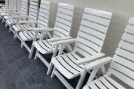 Krzesła ogrodowe rozkładane