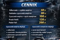 Mycie zewnętrzne i wewnętrzne samochodu