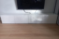 Szafka RTV biała Ikea 120cm