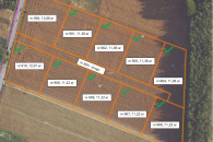 Działki bud. Barczew 11-13 ar z warunkami zab.