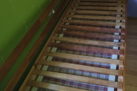 Łóżko podwójne z ramą