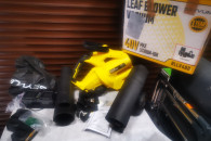 Duży odkurzacz dmuchawa akumulatorowa 2x4Ah