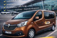 Przewóz osób cały kraj. Bus 9 osobowy z kierowc