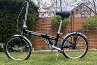 Rower składak, Dahon, czarny, torpedo