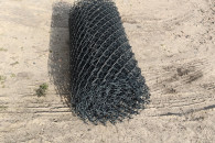 Siatka ogrodzeniowa zielona aluminiowa 20,6m