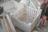 2 super ladne duze donice ogrodowe