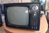 Zabytkowy telewizor Sharp 12P-32G 12cali Vintag