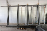 PROFILE aluminiowe z szybami