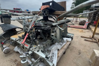 Chwytak hydrauliczny do układania kostki