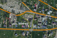 Działka/plac 3 300m2, Rossoszyca gm. Warta