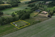 Działka budowlana w Sieradzu 1220m2