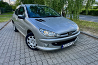 Zadbany.Peugot.206.2003r.1.4.Benz.160Tys.prz