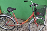 Rower damka z koszyczkiem 26"
