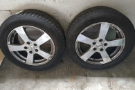Koła na felgach ALU 215/60/R17 Dunlop