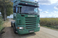 Scaniass420 ruchoma podłoga tarczka hydraulika
