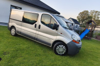RENAULT TRAFIC LONG BRYGADOWY 5 OSÓB KLIMA