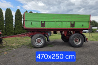 Przyczepa HW 6011 8t-DMC, 470x250cm