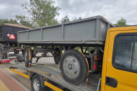 Przyczepa rolnicza autosan d44 3.5s ssztywna
