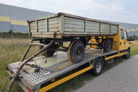Przyczepa rolnicza autosan d35 3.5 tona sztywna