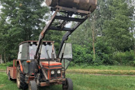 Ciągnik rolniczy Zetor 7211 z turem