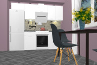 Meble kuchenne LARA polysk 250cm z Blatem 1