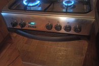 Kuchenka gazowa 60 cm inox Indesit gaz butla