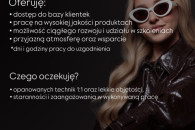 Poszukuję stylistki rzęs do zespołu