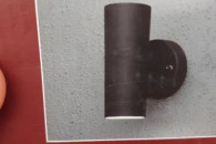 Konstsmide MODENA lampa ścienna Czarny, 2-punkt