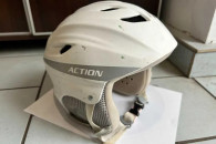 Kask Action rozm. S (52-55 cm) biały