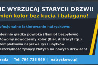 Renowacja drzwi malowanie
