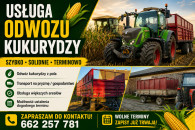 Usługa odwozu kukurydzy