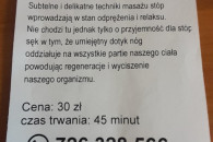 Masaż Stóp